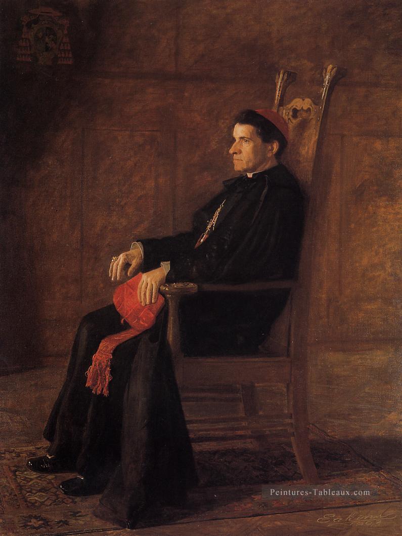 Portrait de Sebastiano Cardinal Martinelli réalisme portraits Thomas Eakins Peintures à l'huile